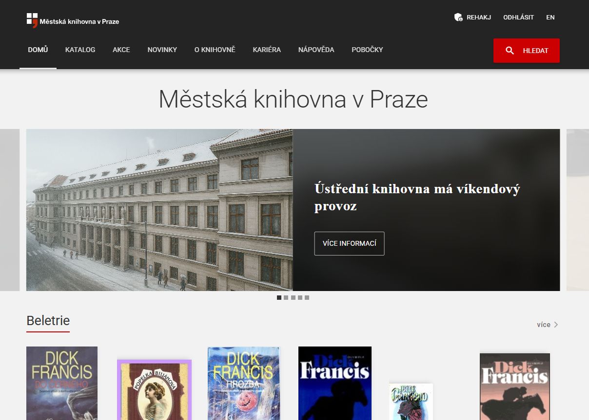 Testujte nový web