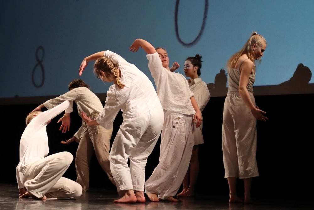 Taneční vystoupení ZUŠ Klapkova